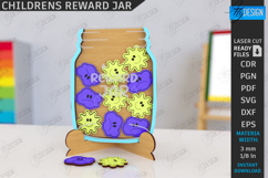 Children’s Reward Jars Laser Cut Bundle|Good Behavior Jars Product Image 12