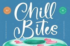 Chill Bites - Quirky Handwritten Font Product Image 1
