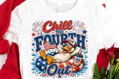 Chill Duck USA Float PNG Clipart Product Image 3