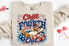 Chill Duck USA Float PNG Clipart Product Image 7