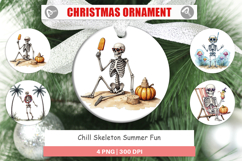 Ornament Chill Summer Skeletons Product Image 1