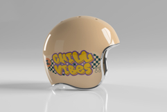Chill Vibes - Graffiti Bubble Typography SVG PNG EPS PDF Product Image 2