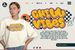 Chill Vibes - Graffiti Bubble Typography SVG PNG EPS PDF Product Image 4