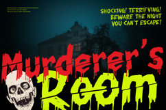 Chiller Mark | Horror Font Product Image 2