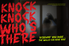 Chiller Mark | Horror Font Product Image 4