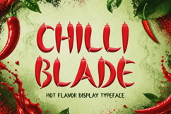 CHILLI BLADE - Display Font Product Image 1