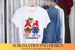Chillin with my Gnomies |Christmas Gnome Sublimation Product Image 1