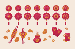 Fu Blessings Lunar New Year Graphics Product Image 1