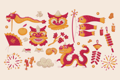 Imperial Dragon Lunar New Year Vectors Product Image 1