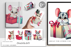 Digital Paper Chinchilla Gift Product Image 1
