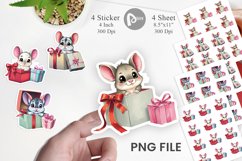 Chinchilla Sticker Gift Product Image 1