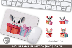 Mouse Pad Chinchilla Gift Product Image 1