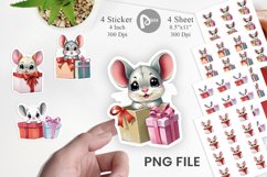 Chinchilla Sticker Gift Product Image 1