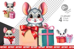 Chinchilla Clipart Gift Product Image 1