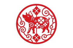 Chinese New Year SVG Cut File Product Image 1