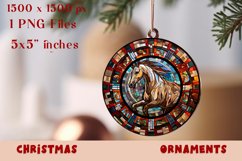 Chinese New Year, hors mosaic Stained Glass PNG Christmas Product Image 1