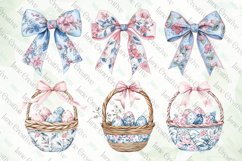 Chinoiserie Easter Sublimation Clipart Product Image 5