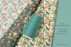 Chinoiseries Toile Seamless Patterns Product Image 9