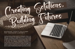 Chinstrap Stucky - Bold Brush Font Product Image 2