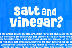 Chip Shop - A Straight Cut Poster Font Product Image 11