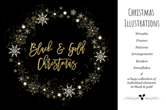 Black &amp; Gold Christmas Product Image 1