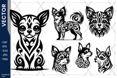 Chihuahua with Celtic Pattern Product Image 1