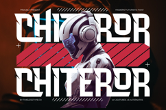 Chiteror - Modern Futuristic Font Product Image 1