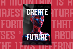 Chiteror - Modern Futuristic Font Product Image 6