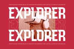 Chiteror - Modern Futuristic Font Product Image 14