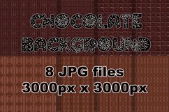 Chocolate Background, Chocolate Digital Paper Product Image 1