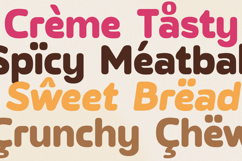 Chocho Aura Tasty Bold Food Font Product Image 2