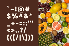 Chocho Aura Tasty Bold Food Font Product Image 8