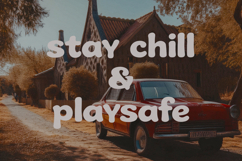 Chock Tagmed Vintage Groovy Display Font Product Image 3
