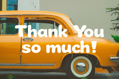 Chock Tagmed Vintage Groovy Display Font Product Image 7