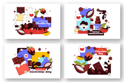 10 World Chocolate Day Illustration Product Image 2