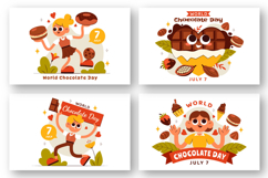 9 World Chocolate Day Illustration Product Image 3