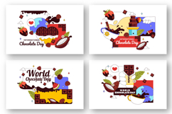 10 World Chocolate Day Illustration Product Image 3