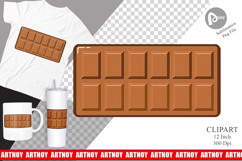 Chocolate Bar Clipart Product Image 1