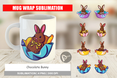 Mug Wrap Chocolate Bunny Product Image 1