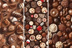 Chocolate Candy Digital Paper Bundle Product Image 4