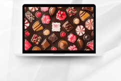 Chocolate Candy Digital Paper Bundle Product Image 5