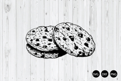 Chocolate Chip Cookies SVG, Cookies SVG, Christmas SVG Product Image 1