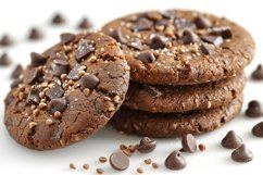 Cookies with chocolate chips Heap Product Image 1