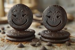 Cookies with chocolate chips Heap Product Image 1