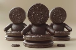 Cookies with chocolate chips Heap Product Image 1