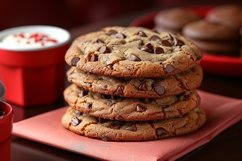 Cookies with chocolate chips Heap Product Image 1