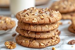 Cookies with chocolate chips Heap Product Image 1
