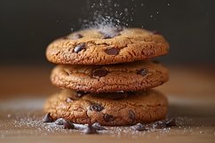 Cookies with chocolate chips Heap Product Image 1