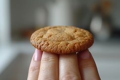 Cookies with chocolate chips in hand Product Image 1