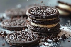 Cookies with chocolate chips Heap Product Image 1